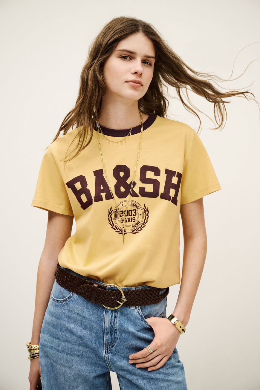 T-shirt Ioni amarilla