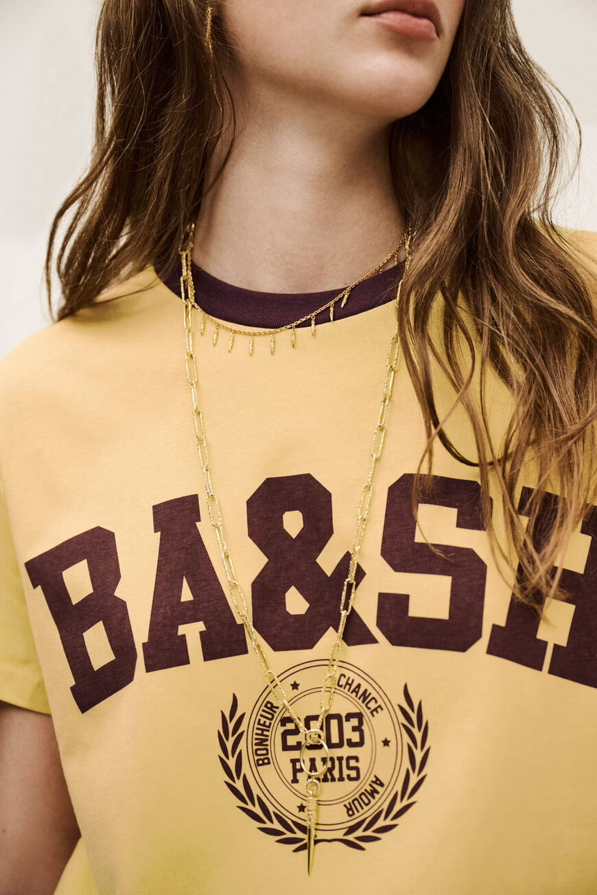 T-shirt Ioni amarilla