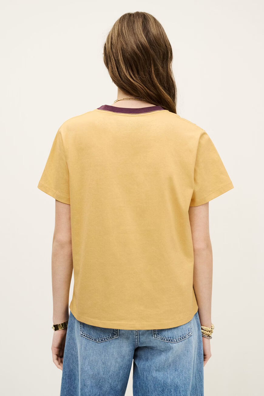 T-shirt Ioni amarilla