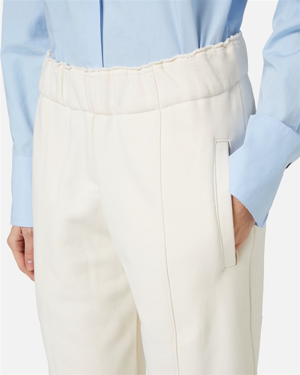 Pantalón ancho vainilla Iceberg