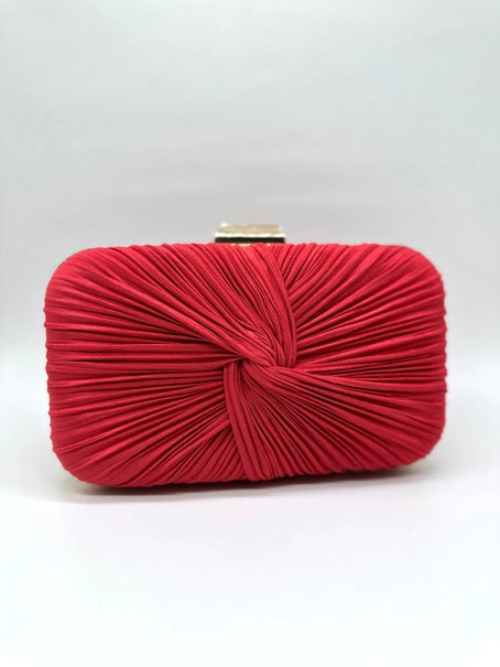 party bag drapeado-rojo