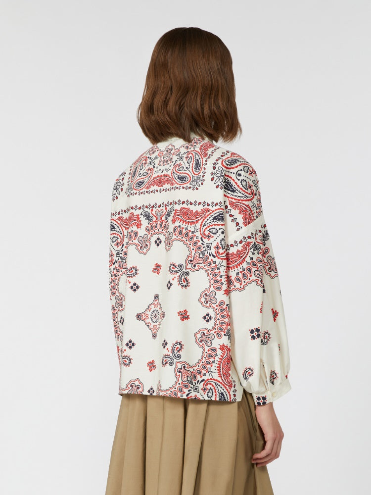 Camisa de popelín de algodón