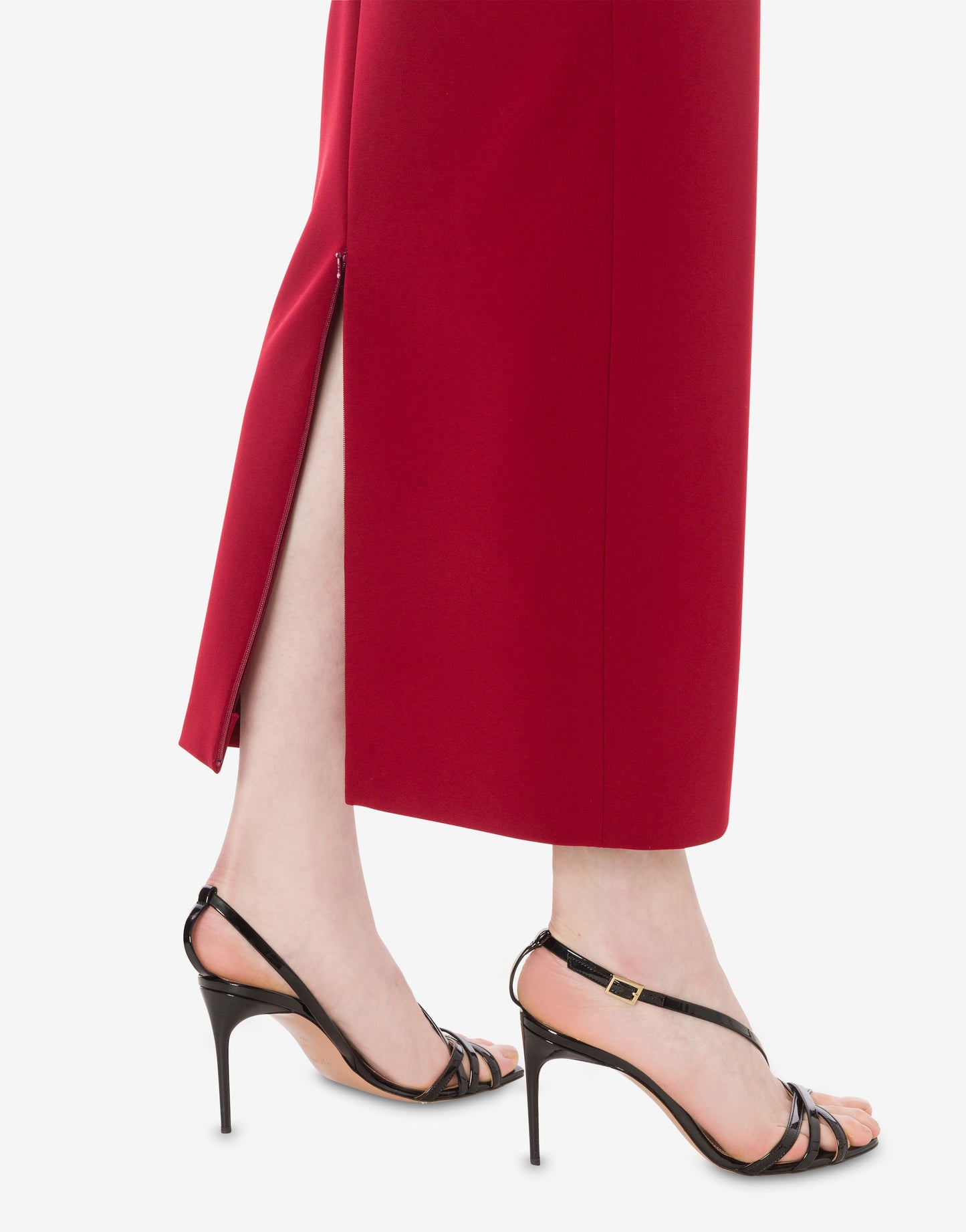 Vestido corpiño de doble crépe