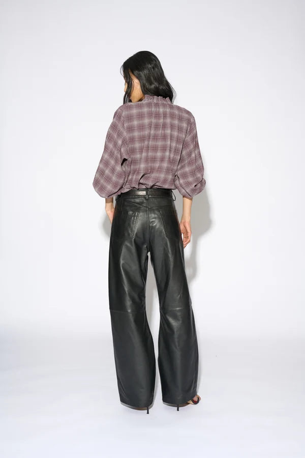 PANTALÓN KENDRA PIEL NEGRO