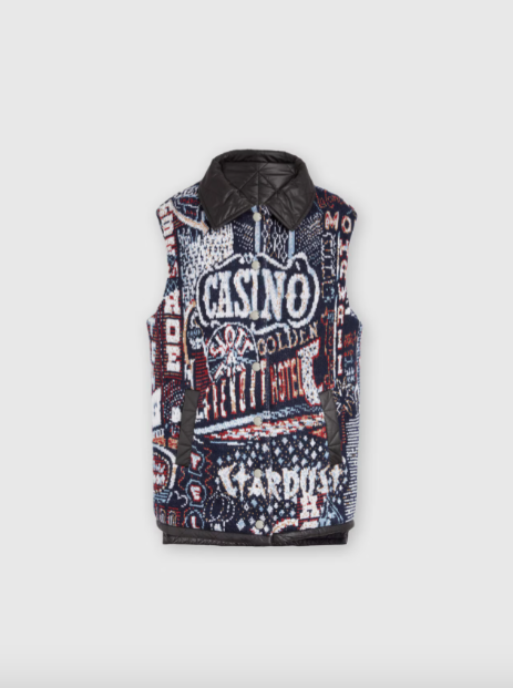 Chaleco reversible casino Missoni