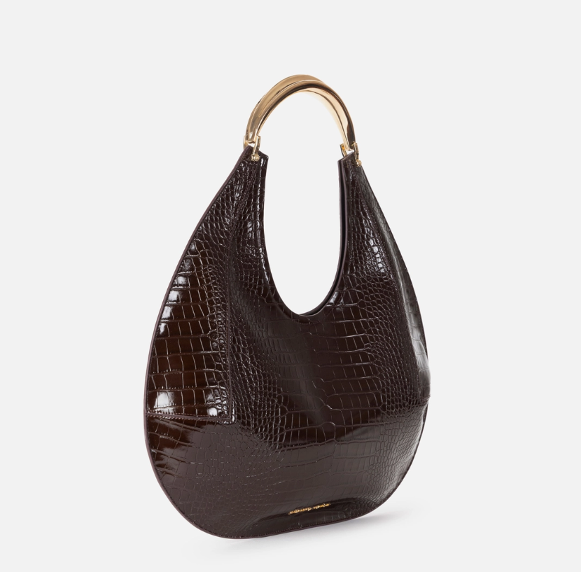 Bolso hobo grande con asa joya