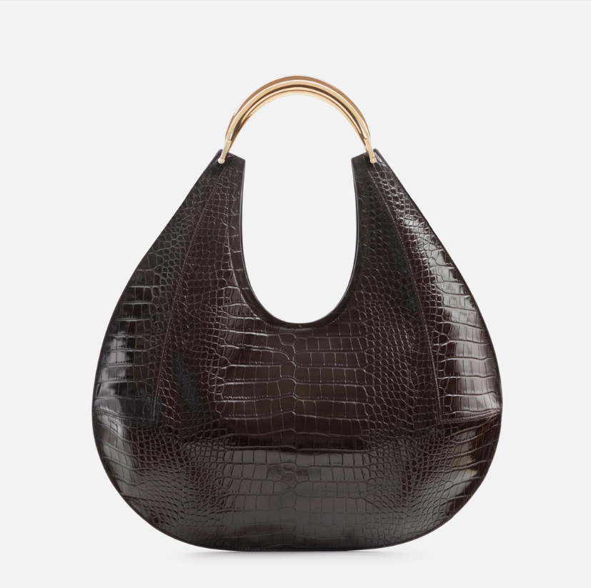 Bolso hobo grande con asa joya