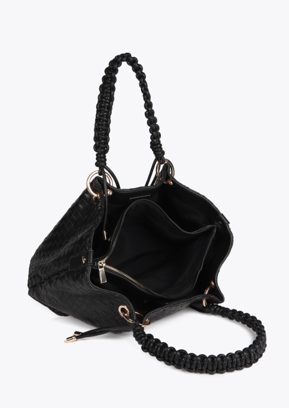Shopper material trenzado