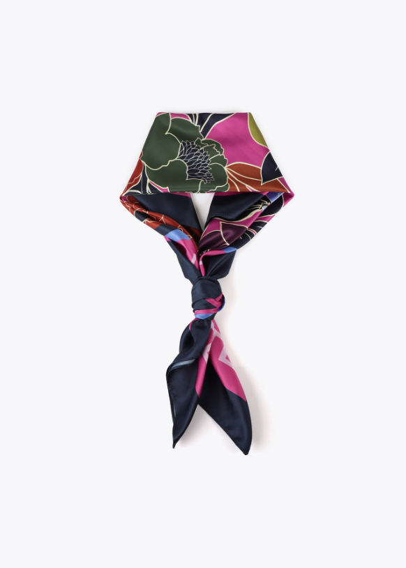 Pañuelo estampado flores Maite