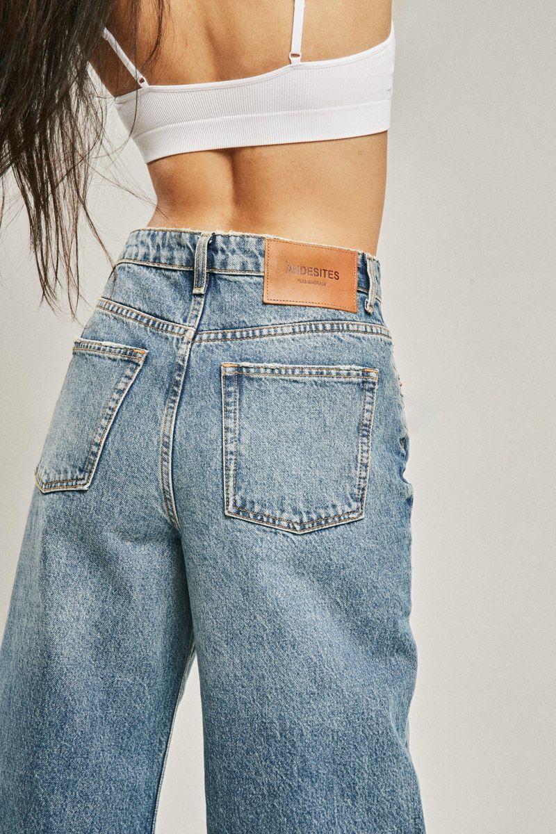 JEANS AUBE STONE BLUE
