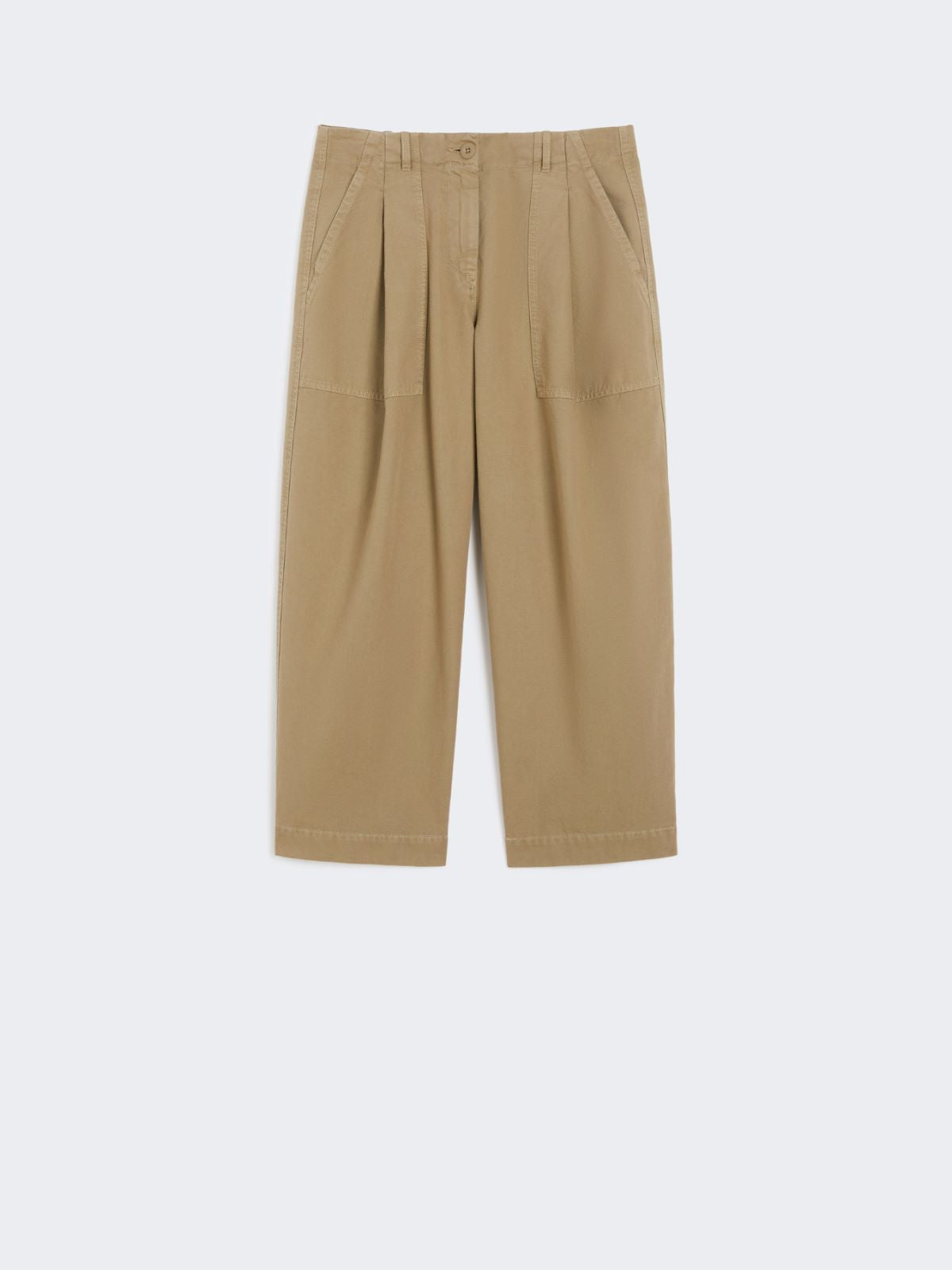 Pantalón de lona de pernera ancha