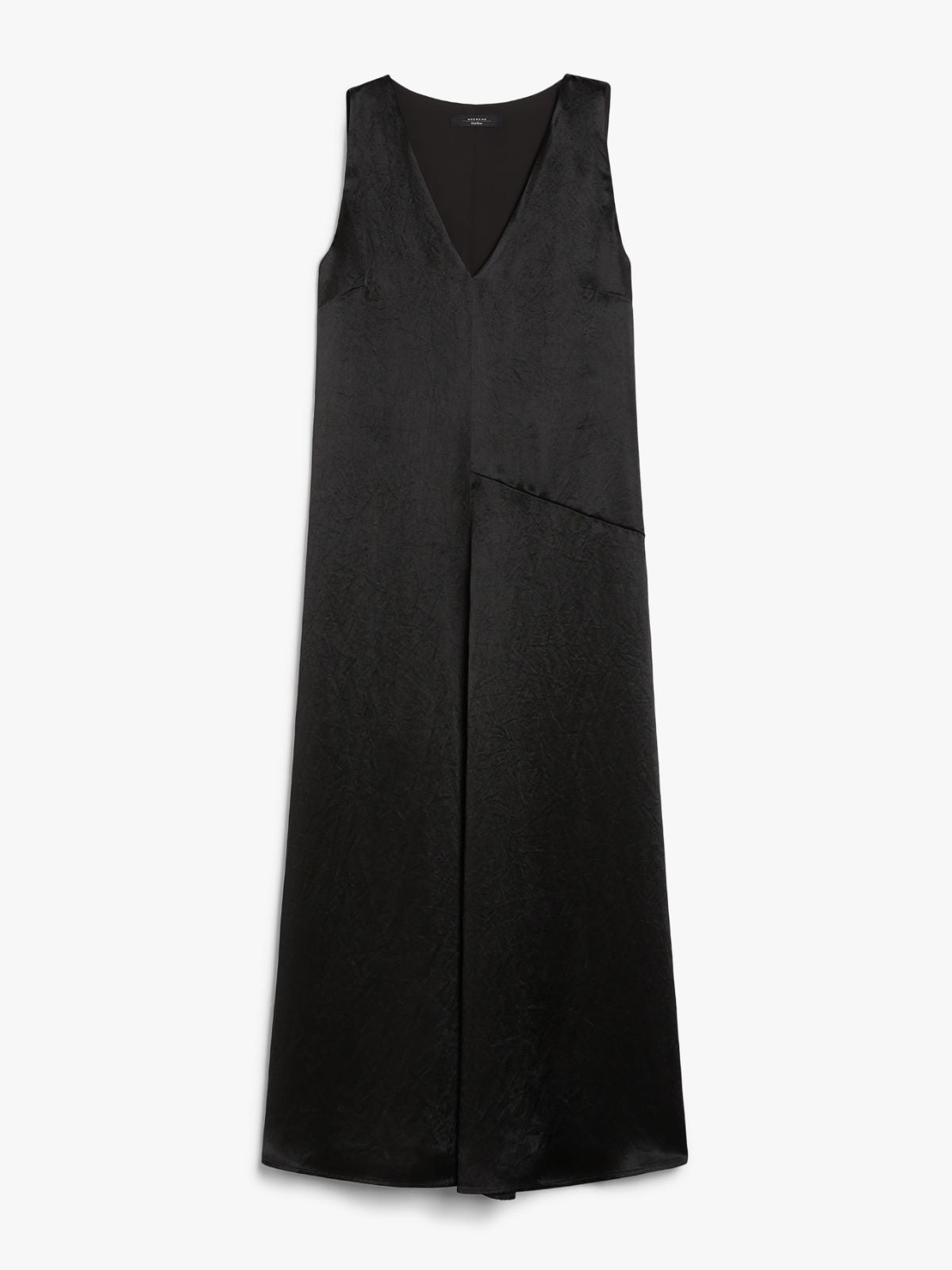 vestido largo satén