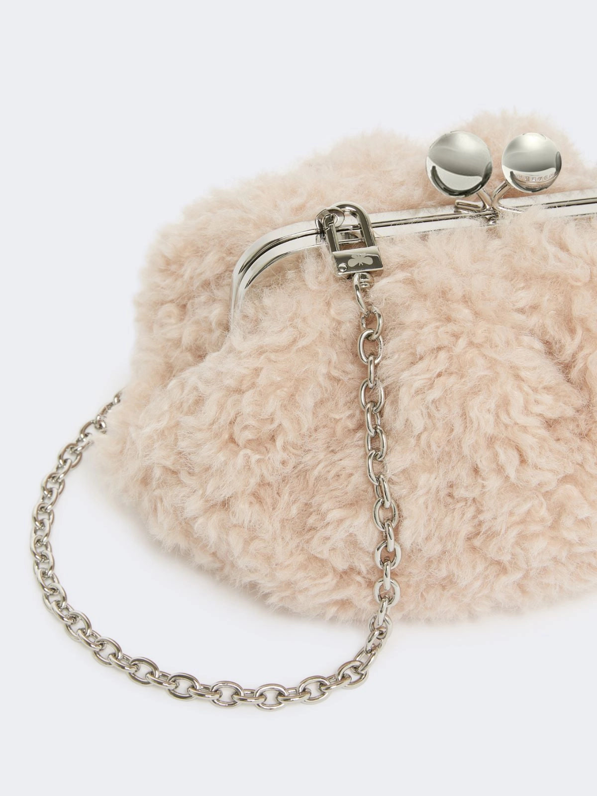 Bolso mini Pasticcino con textura suave - ROSA