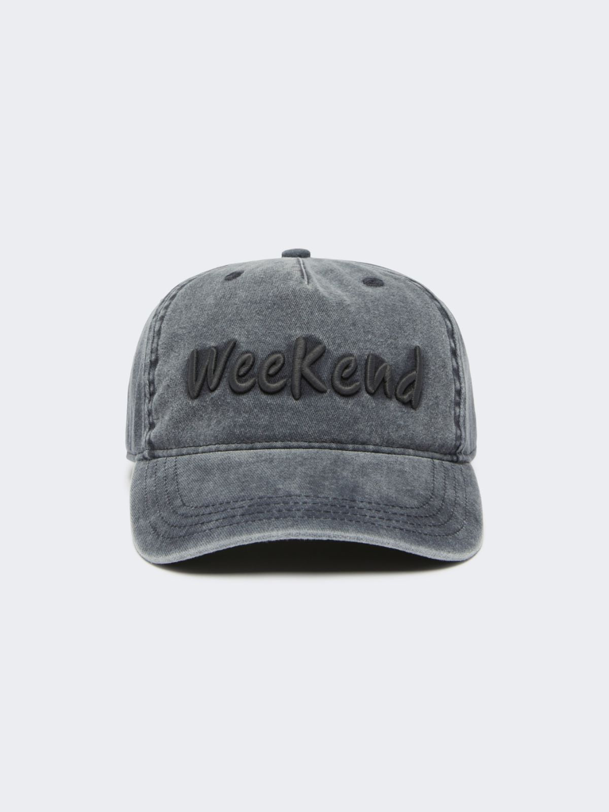 Gorra de béisbol en lona azul marino