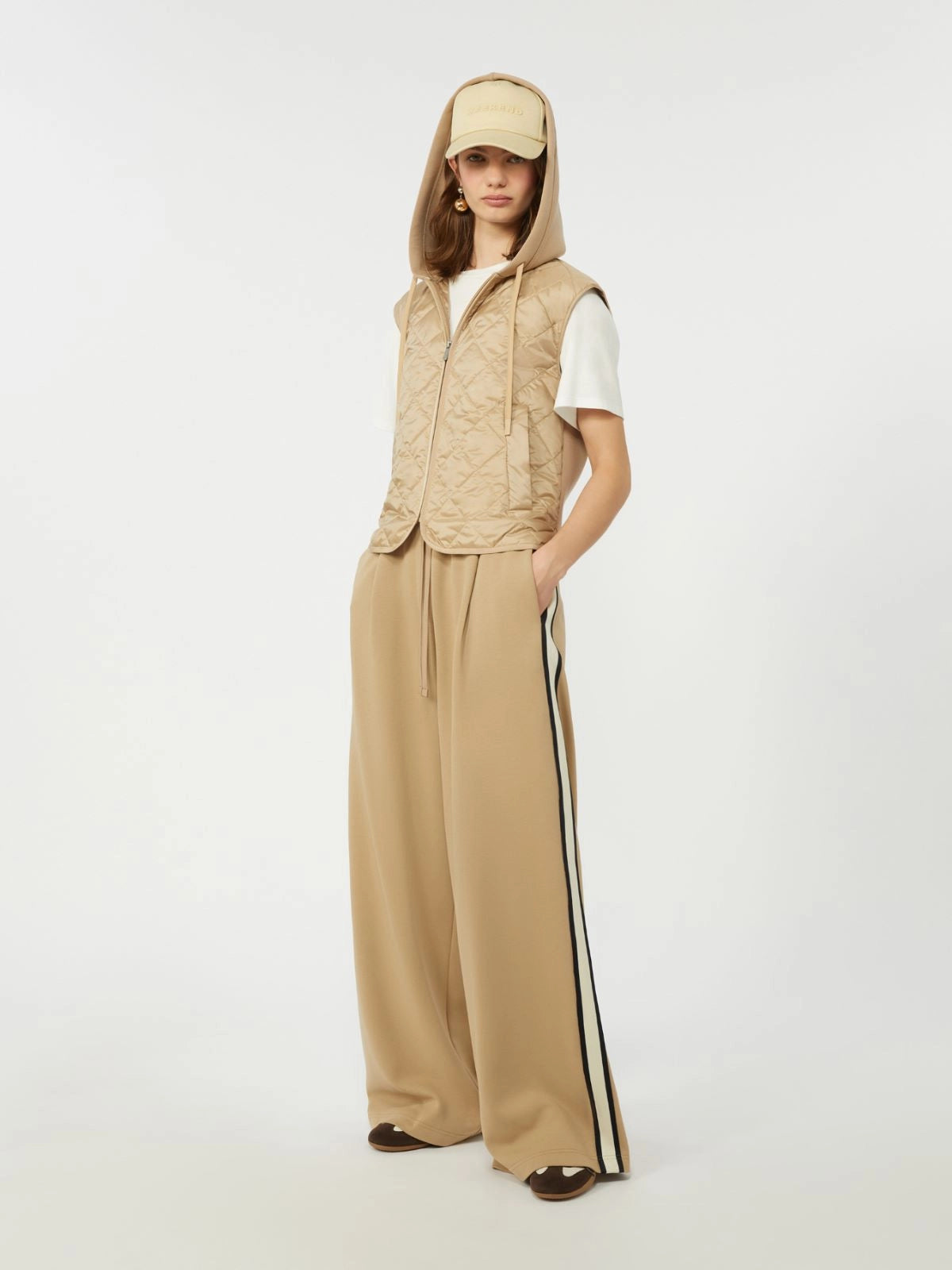 Cotton jersey trousers