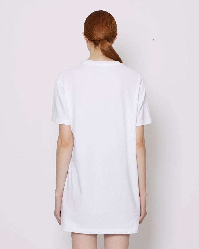 Vestido largo estilo camiseta John Richmond