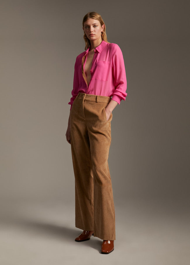 Pantalón de pana wideleg