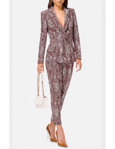 PANTALÓN ELISABETTA FRANCHI PRINT ANIMAL