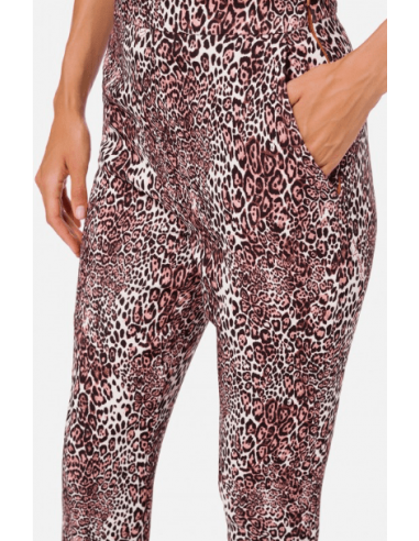 PANTALÓN ELISABETTA FRANCHI PRINT ANIMAL