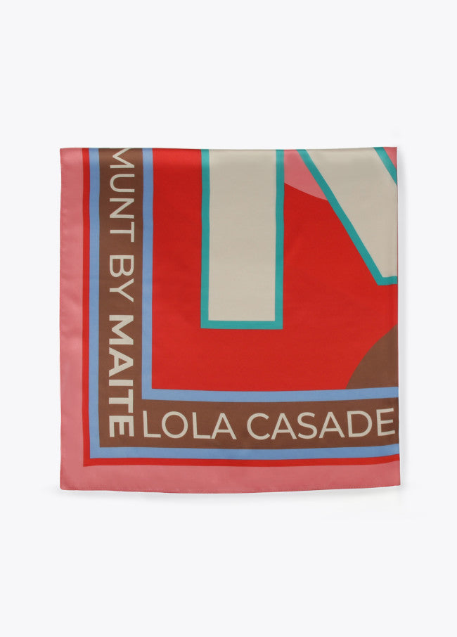 Pañuelo satinado maxi M