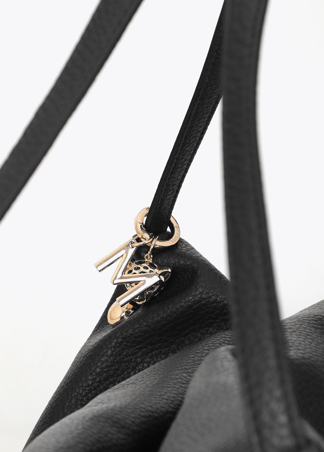 Bolso shopper multi tachas negro