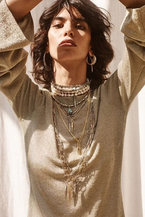 NAOKI collar de plata