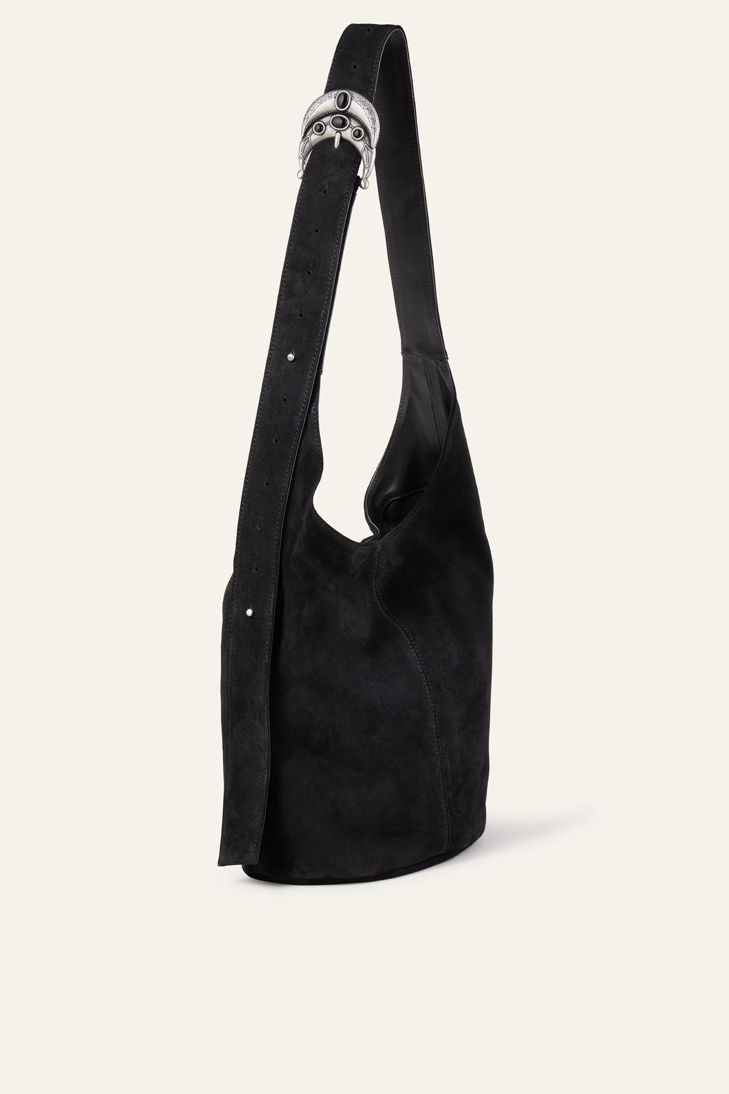 YOUYOY- leather bucket bag