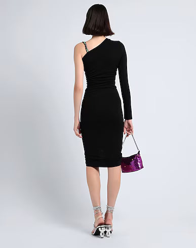 Vestido de tubo- Cord detail jersey dress