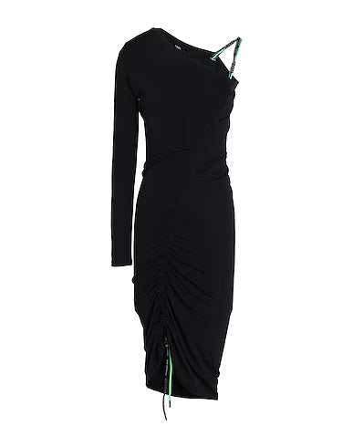 Vestido de tubo- Cord detail jersey dress