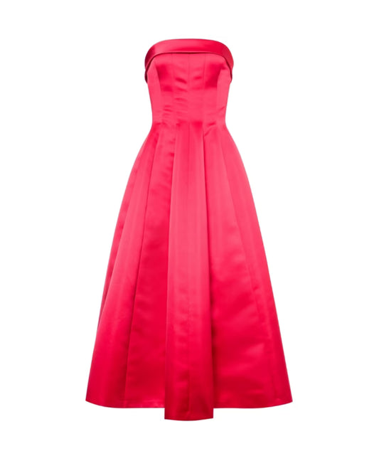 Vestido midi duquesa