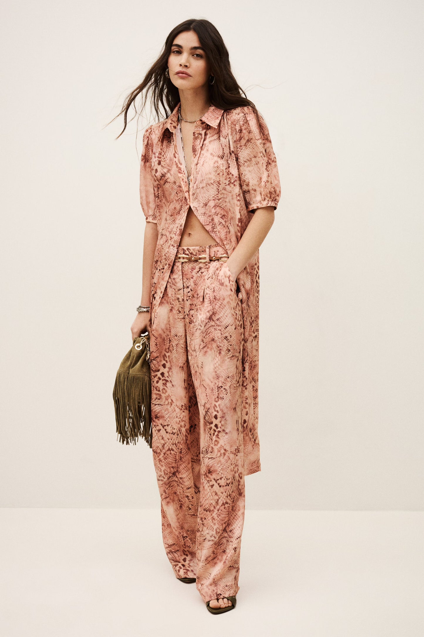 Pantalones CARRINA -rosa