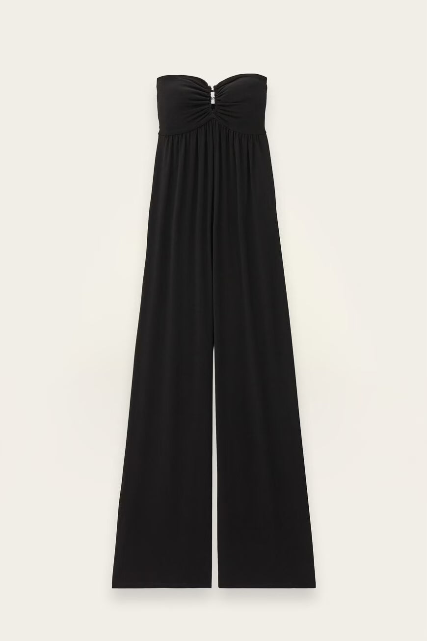 JEMA mono bustier-negro