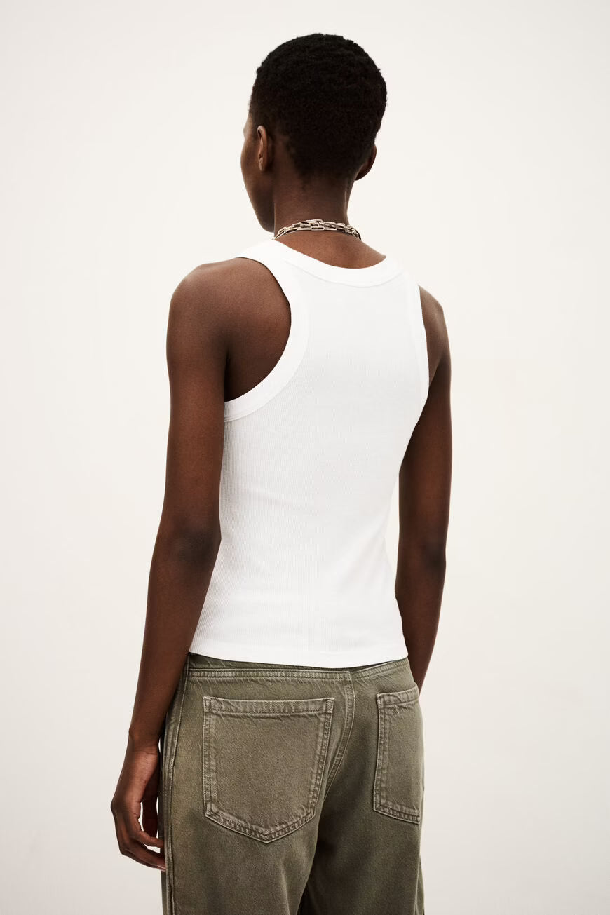 camiseta sin mangas Cynda blanca