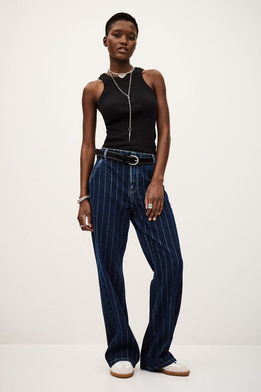 CYNDA Top sin mangas-gris carbon