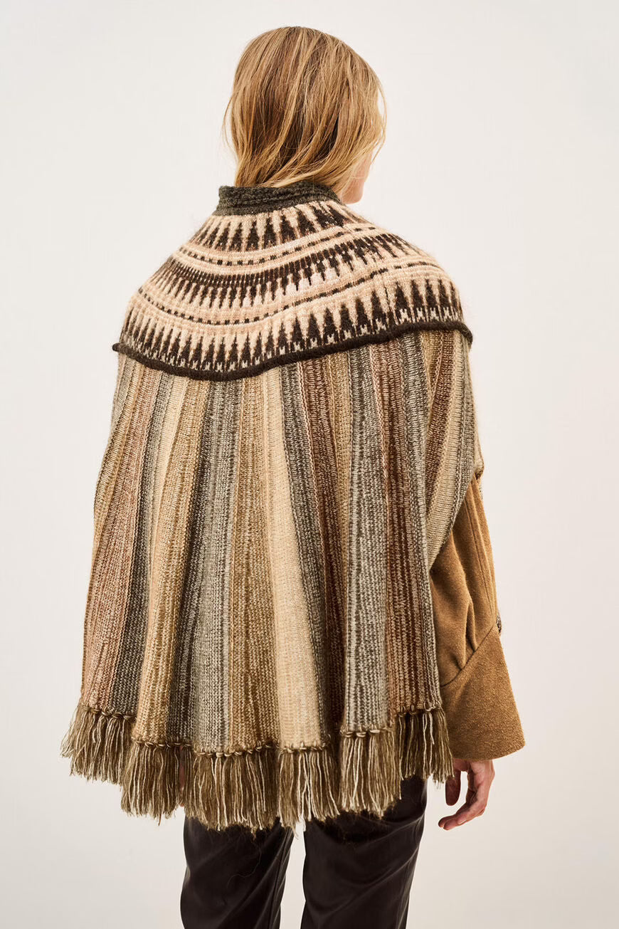 PRATO poncho de lana