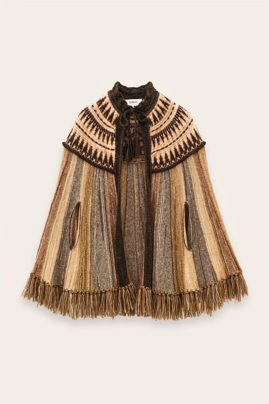 PRATO poncho de lana