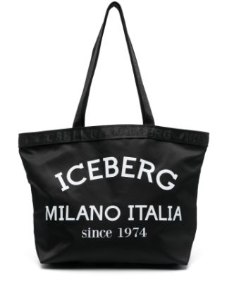 Bolso shopper con logo