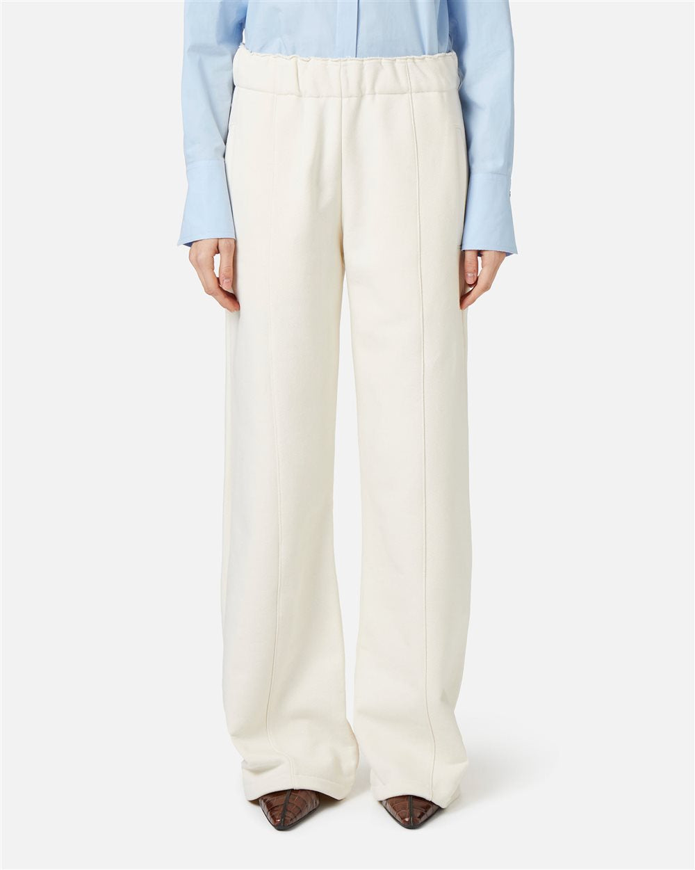 Pantalón ancho vainilla Iceberg