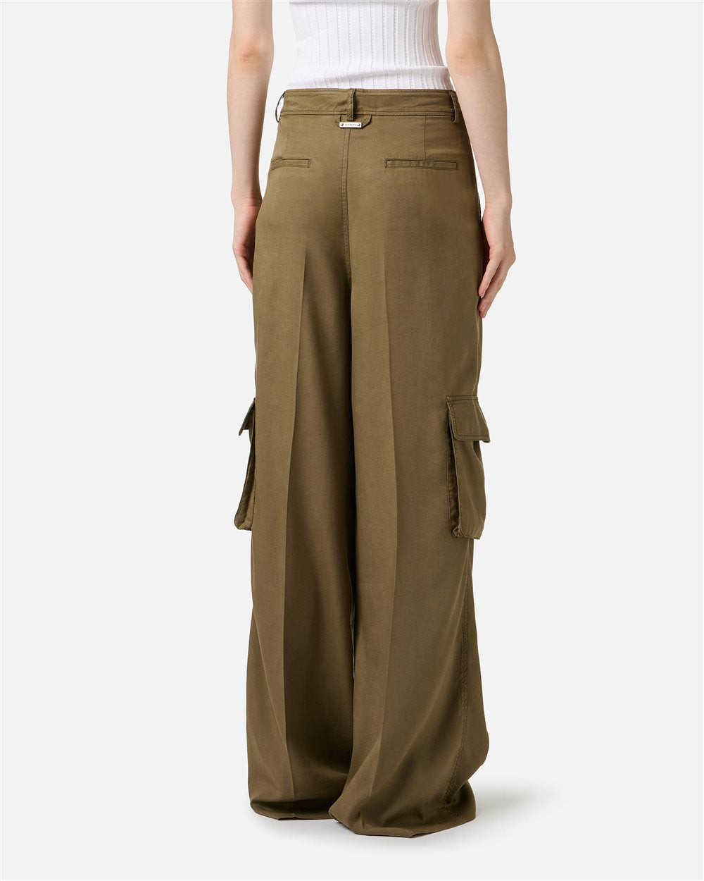 Pantalones caqui relaxed Iceberg