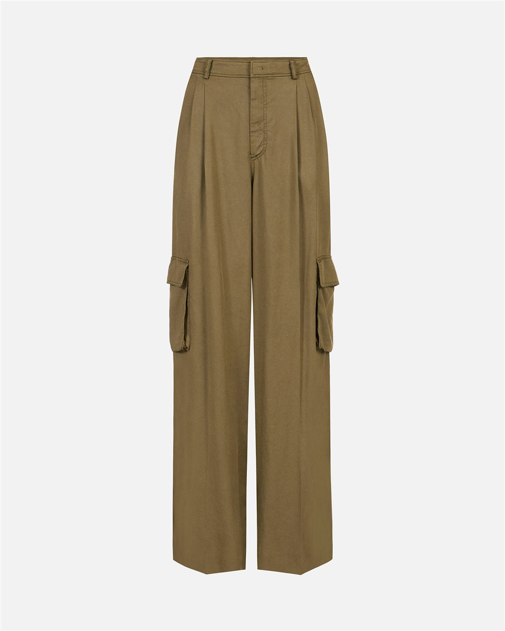 Pantalones caqui relaxed Iceberg