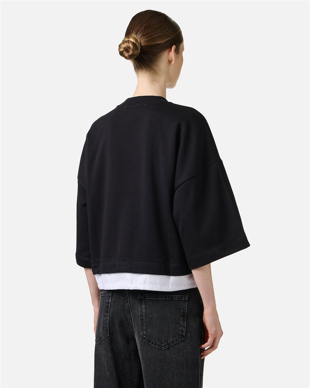 Sudadera cropped de manga corta Iceberg
