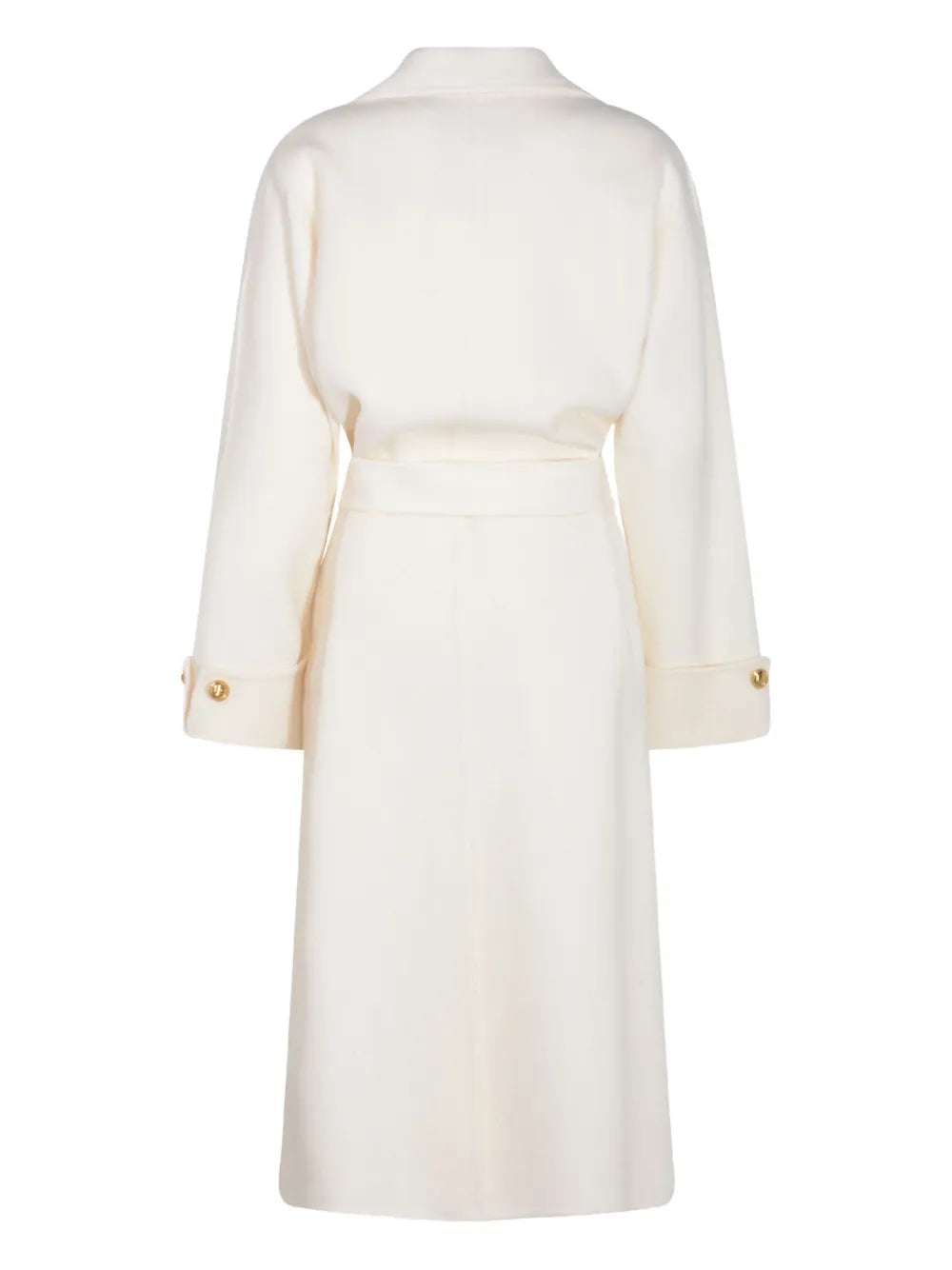 Abrigo de paño de mezcla de lana double