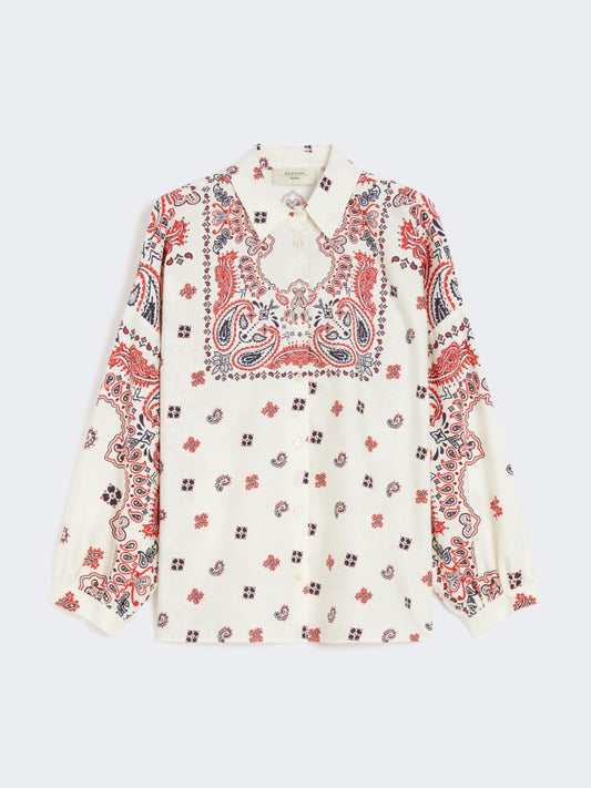 Camisa de popelín de algodón