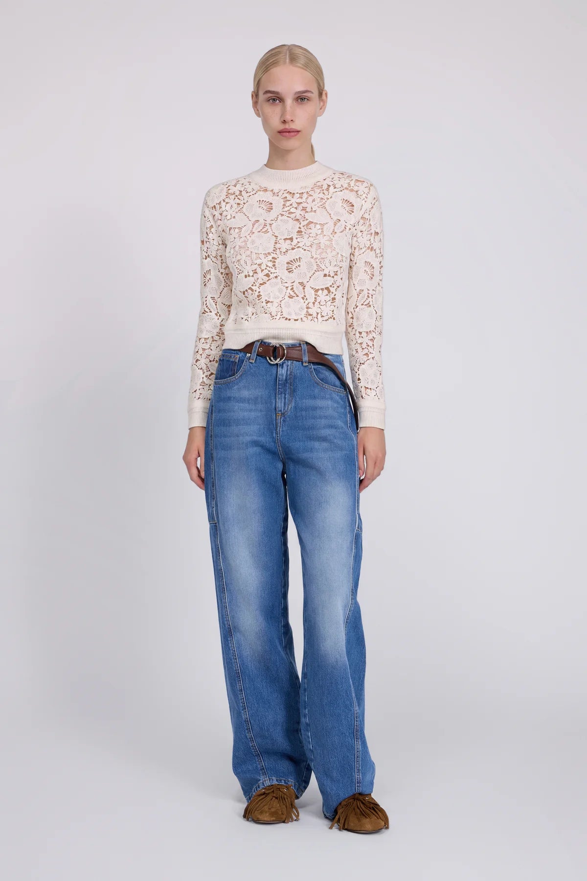 Jeans amples Ermanno