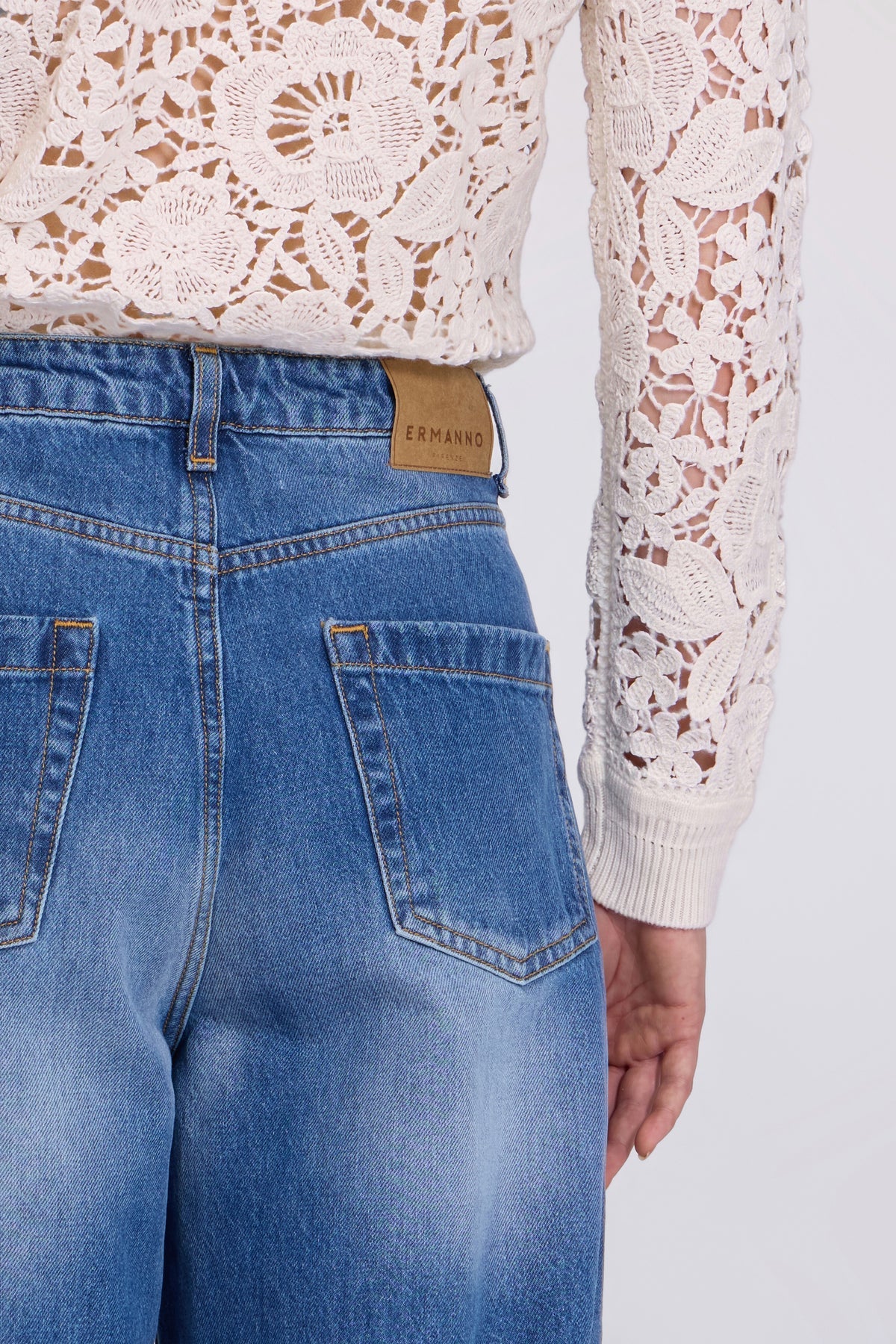 Jeans amples Ermanno