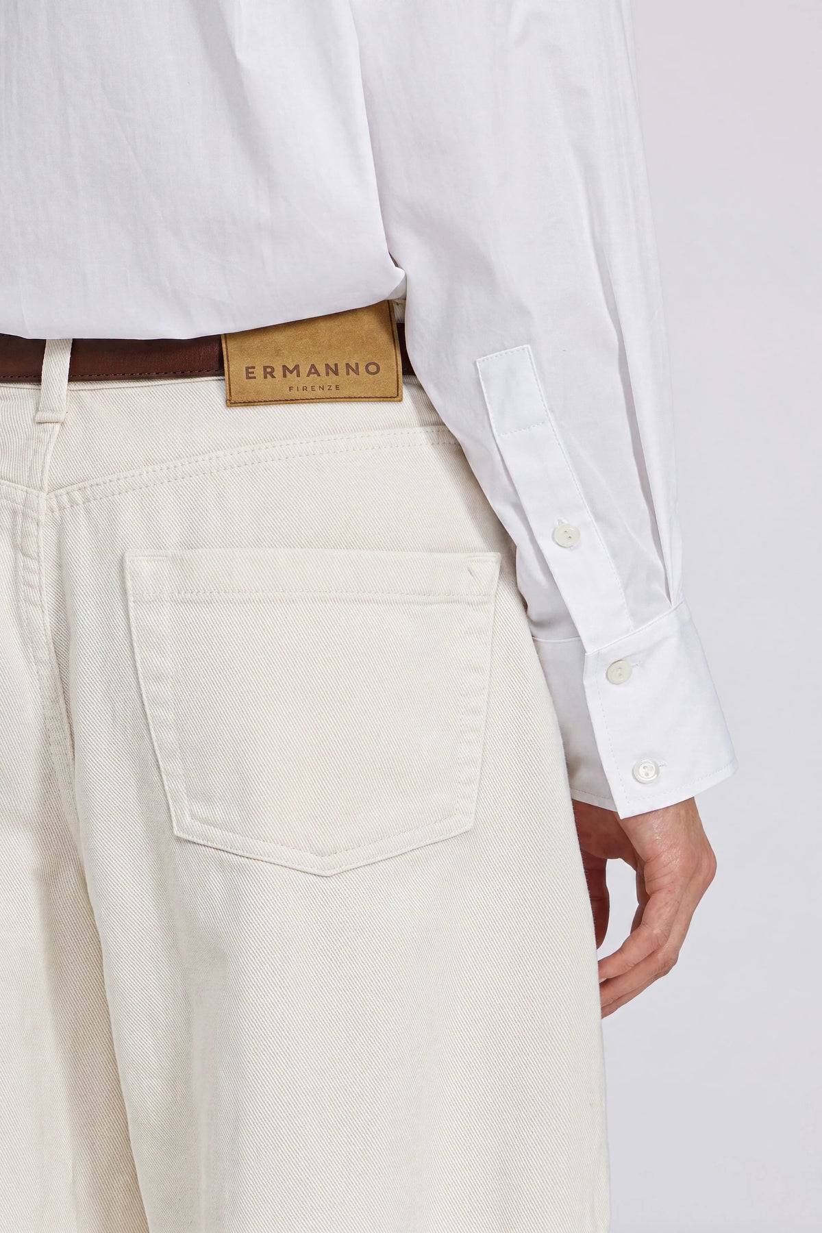 PANTALONES DE DENIM DE ALGODON  BARREL