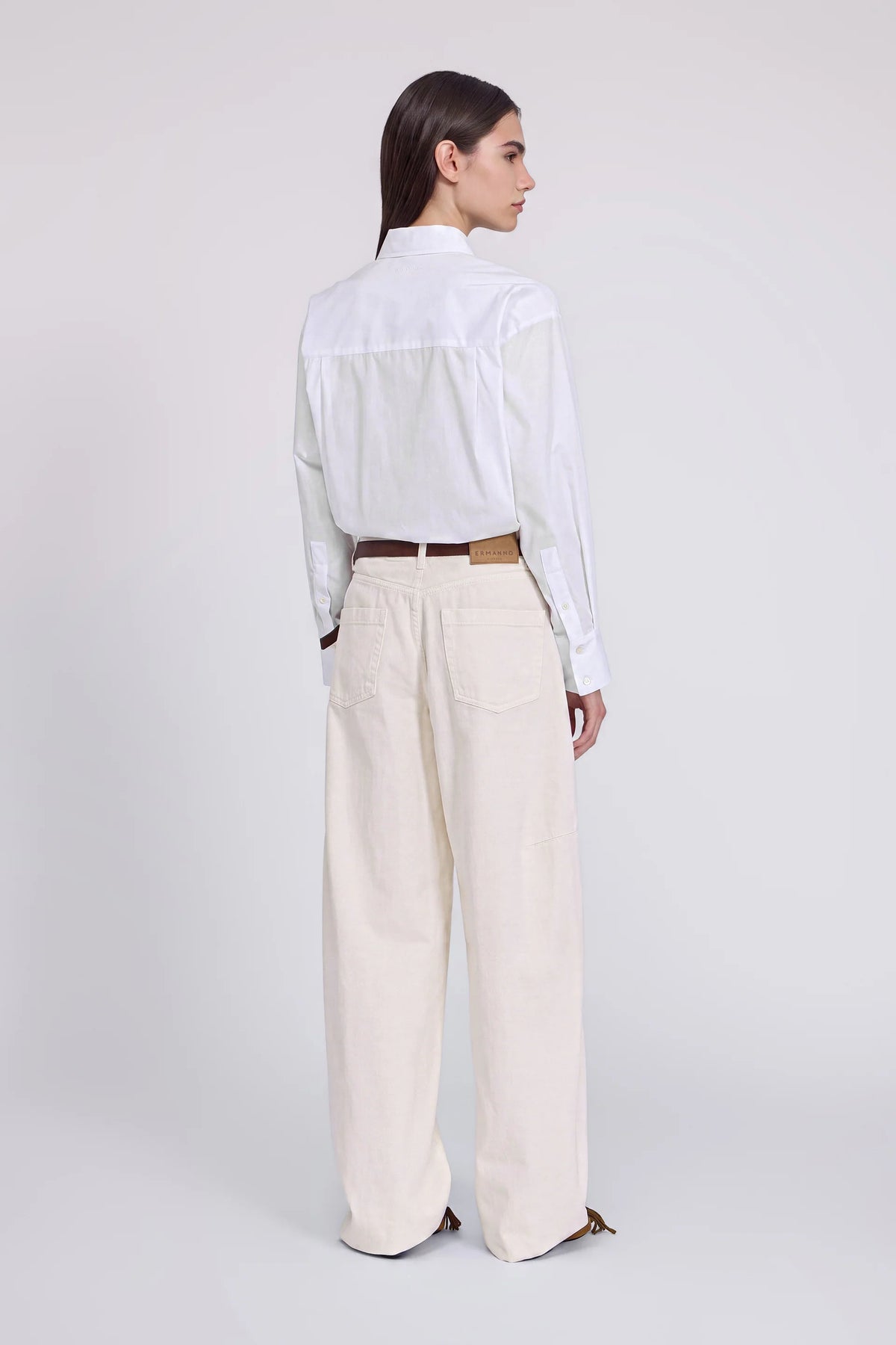 PANTALONES DE DENIM DE ALGODON  BARREL