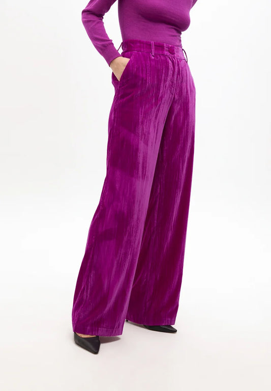 Pantalon en terciopelo