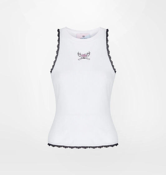 camiseta de tirantes Ferragni punk tank top