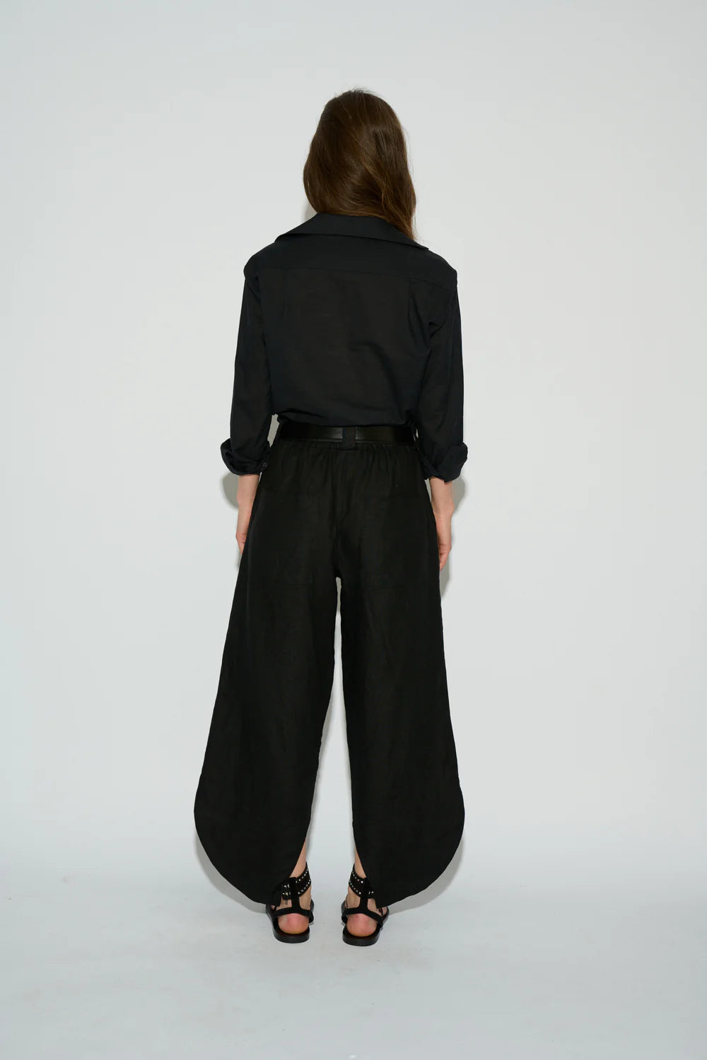 PANTALÓN FLAVIA BOMBACHO NEGRO